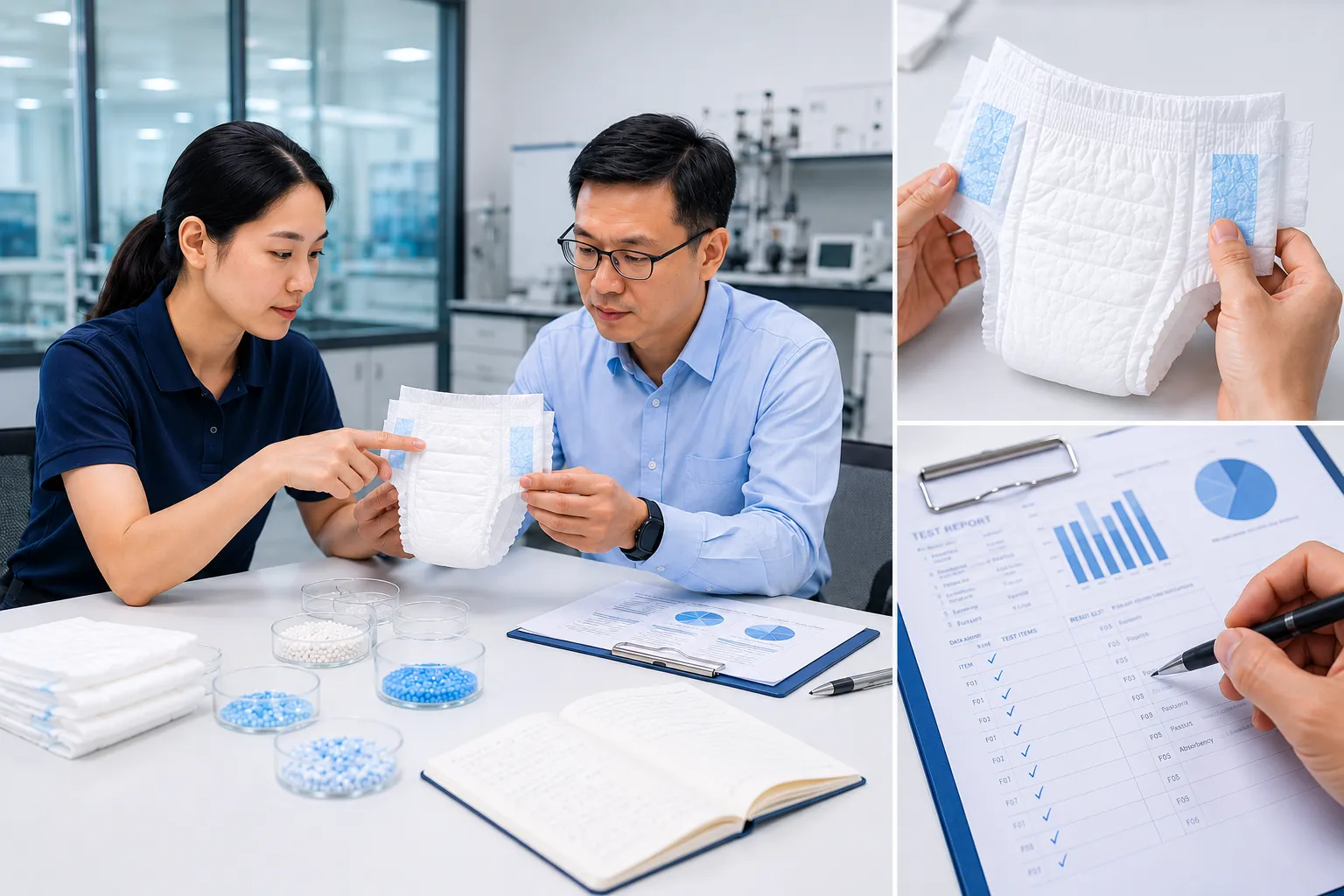 Diaper production planning and mass manufacturing quotation with detailed cost analysis