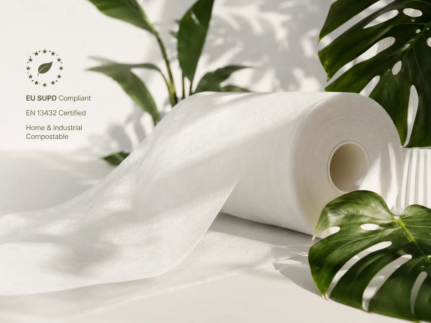 Eu Supd Compliant Biodegradable Nonwoven Fabric Sustainable Materials Urightmaterials