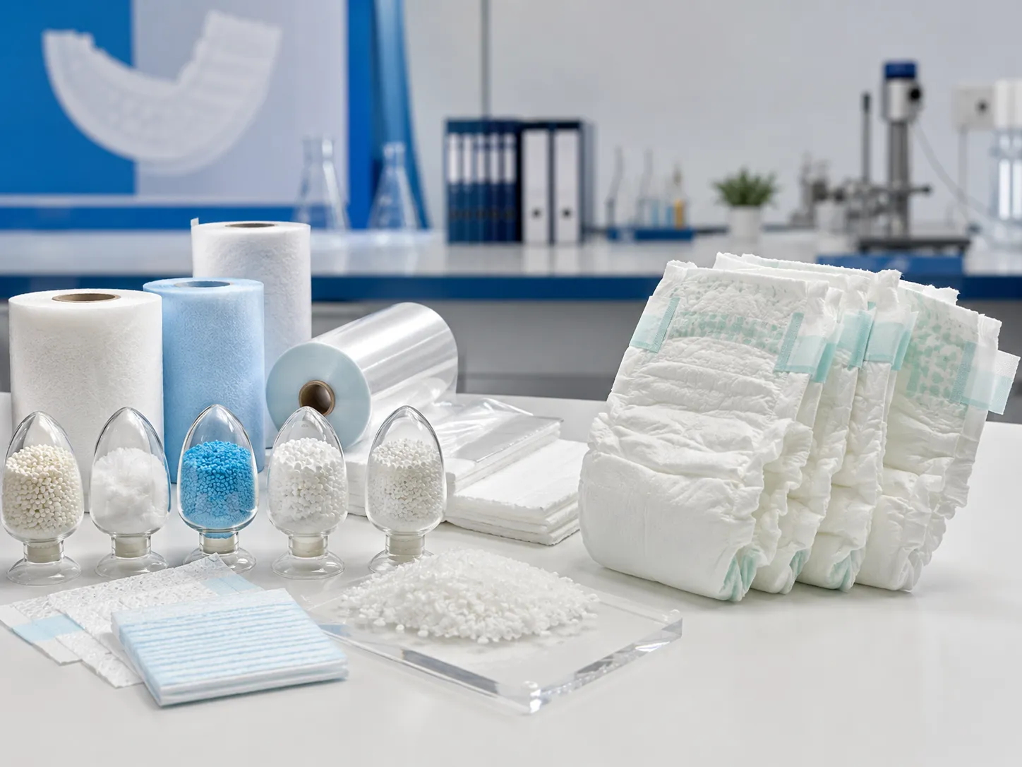 Baby diaper raw material cost benchmarking and technical estimates for product launch