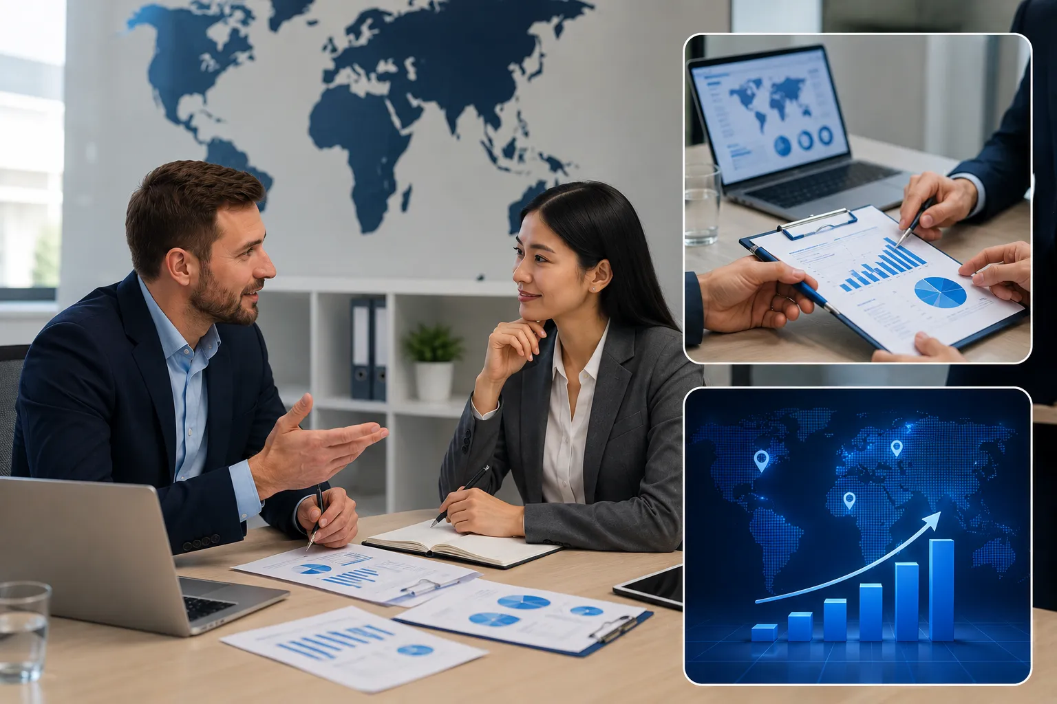 Initial consultation for hygiene material market analysis and needs assessment