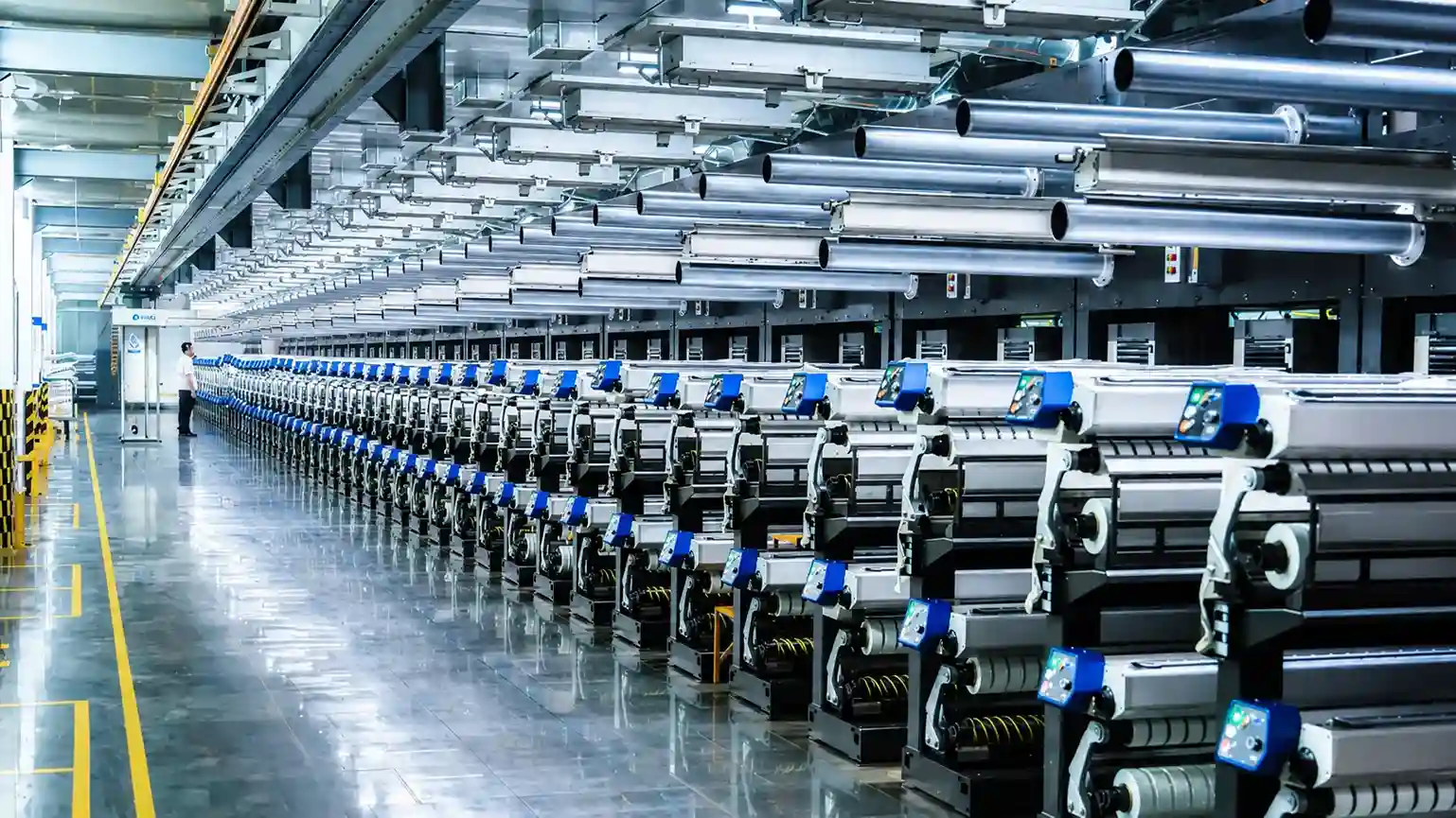 Spandex fiber manufacturing facility with China's largest single-site capacity for high-volume supply